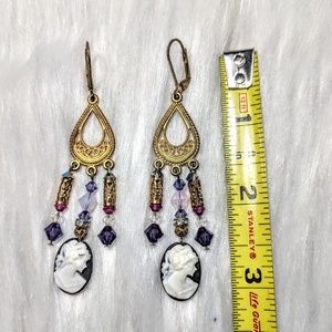 Jewelry - Cameo Chandelier Earrings Jewelry - Cameo Chandelier Earrings